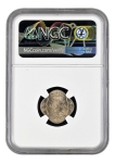 Very Rare NGC MS 65 Graded Cupro Nickel Half Anna Coin of King George VI of Bombay Mint of 1946.