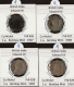 Bombay Mint of Cupro Nickel One Anna Four Coins Collection of King Edward VII of Different Years.