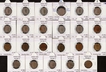 Different Metal, Mint, and Years of One Anna Twenty-Three Coins Collection of King George VI.