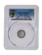 Rare PCGS XF 45 Graded Silver Two Annas Coin of King Edward VII of Calcutta Mint of 1909.