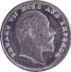 Rare Silver Two Annas Coin of King Edward VII of Bombay Mint of 1910.