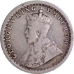 Extremely Rare 1911 Silver Half Rupee Coin of King George V of Calcutta Mint.