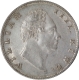 Silver One Rupee Coin of R.S. incused of 1835 of King William IIII of Calcutta Mint.