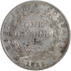 Silver One Rupee Coin of R.S. incused of 1835 of King William IIII of Calcutta Mint.