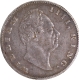 Rare Silver One Rupee Coin of King William IIII of Calcutta Mint of 1835.