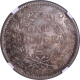 Very Rare NGC MS 63 Graded of Victoria Queen of Silver One Rupee Coin of 1840 of Bombay Mint.