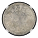 Rare Victoria Queen of NGC MS 63 Graded Silver One Rupee Coin of Bombay Mint of 1862.