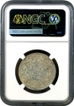 Very Rare NGC XF Details Graded 1897 Silver One Rupee Coin of Victoria Empress of Bombay Mint.