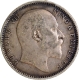 Scarce Silver One Rupee Four Diamonds Coin of Calcutta Mint of 1903 of King Edward VII.