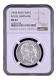 Scarce NGC MS 63 Graded Silver One Rupee Coin of 1903 of King Edward VII of Bombay Mint.