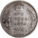 Very Rare Silver One Rupee Three Diamonds Coin of Bombay Mint of 1904 of King Edward VII.