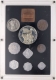 Very Rare Proof Set of 25th Anniversary of Independence of 1972 of Bombay Mint of Republic India.