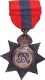  Star Silver Imperial Service Medal of King George V.