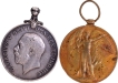 Pair of World War Medals.