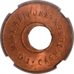 Copper  1 Rupee Cash Token of I G Mint -  Alipore.