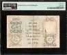 Very Rare PMG Graded 25 Very Fine Ten Rupees Banknote of 1923 of King George V Signed by H Denning.