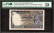Rare PMG Graded 35 Choice Very Fine Signed by J B Taylor of Ten Rupees of British India Banknote of 1935 of King George V.