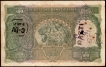 Very Rare Banknote of British India of One Hundred Rupees Signed by J B Taylor of 1938 of Lahore Circle.