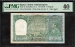 Rare PMG Graded 40 Extremely Fine Ten Rupees Banknote of Burma Issue of 1938 Signed by J B Taylor.