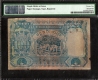 Very Rare PMG Graded 25 Very Fine Banknote of British India of 1939 of One Hundred Rupees Signed by J B Taylor of Burma issue.
