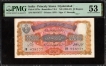 Very Rare Hyderabad State Ten Rupees Banknote Signed by Zahid Hussain of 1939.