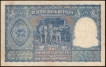 Rare First Issue One Hundred Rupees Banknote Signed by B Rama Rau of 1950 of Calcutta Circle.