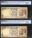 Rare Five Hundred Rupees Republic India Fancy Number 1000000 Banknotes Singed by Raghuram G Rajan of 2015.
