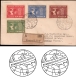 Registered Cover First Day Cancellation of 10 Oct 1949 on UPU Stamps.