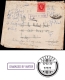 Rare Salvage Mail Cover dispatched from Lahore to England in 1936.