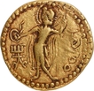 Huvishka Gold Dinar Coin of Kushans of Ardokhsho-MOIPO type.