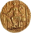 Ardokhsho type Gold Dinar Coin of Vasudeva II of Kushan Dynasty.