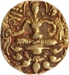 Archer type Gold Dinar Coin of Chandragupta II of Gupta Dynasty.