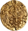 Very Rare Gold Dinar Coin of Chandragupta II of Guptas.