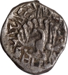  Harshavardhana Silver Drachma Coin of  Pushyabhuti Dynasty.