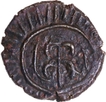 Vishnukundin type Copper Base Alloy Coin of Eastern Chalukyas of Vengi.