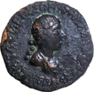 Bronze Quadruple Coin of Strato I  of Indo Greeks.