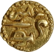 Gold Aka Coin of Raja Raja I of Chola Dynasty o Srilankan Kings.