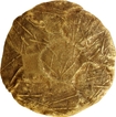 Nanni Nolamba Gold Punch Marked Coin of Nolambas of Central Karnataka.