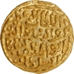 Gem UNC Grade Gold Tanka Delhi Sultanate, Turks Dynasty, Muizz ud-din  Kaiqubad  Hadrat Delhi Mint, AH 688.