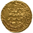 Gold Dinar Coin of Masaud of Ghaznavid Sultanate.