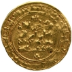 Gold Dinar Coin of Masaud of Ghaznavid Sultanate.