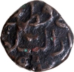 Copper One Third Fulus Coin Muhammad Quli Qutb Shah Golkonda Sultanat.