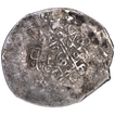 Akbar  Silver Shahrukhi AH 963 Counterstamped Adl-e-Kabul on Shaybanid Ruler's Iskandar Bahadur Khan Coin,