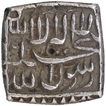  Ujjain  Mint  Silver Square Rupee  AH 995 Coin of Akbar.