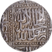 Agra  Dar-ul-khilafa Mint,  Silver Rupee  AH 982 Coin of Akbar.