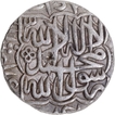 Agra  Dar-ul-khilafa Mint  Silver Rupee  AH 984 Coin of Akbar.