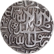   Agra  Dar ul khilafa Mint  Silver Rupee  AH 985 Coin of Akbar.