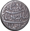 Extremely Rare Jahangir Silver Zodiac Rupee Coin of Taurus Sign with AH 1027 and 13 RY.