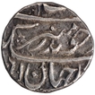 Silver Half Rupee Coin of Surat Bandar e Mubarak Mint of Aurangzeb.