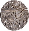 UNC Conditiion Aurangzeb Alamgir Silver Rupee Coin of Ajmer Dar ul Khair Mint with Hijri year 1107 and Regnal year 39.